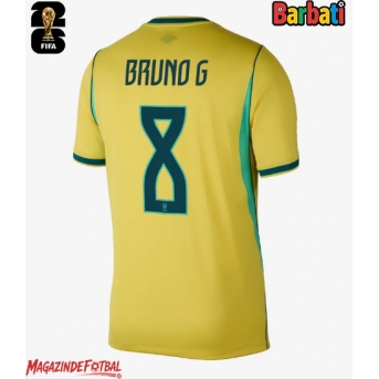 Brazilia Bruno Guimaraes #8 Tricou Fotbal Replică Mondial 2026 Barbati Acasa